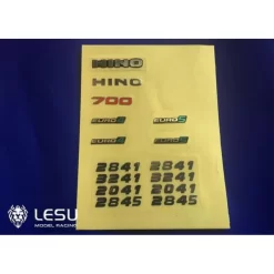 Lesu Hino 700 Stickerset 1/14