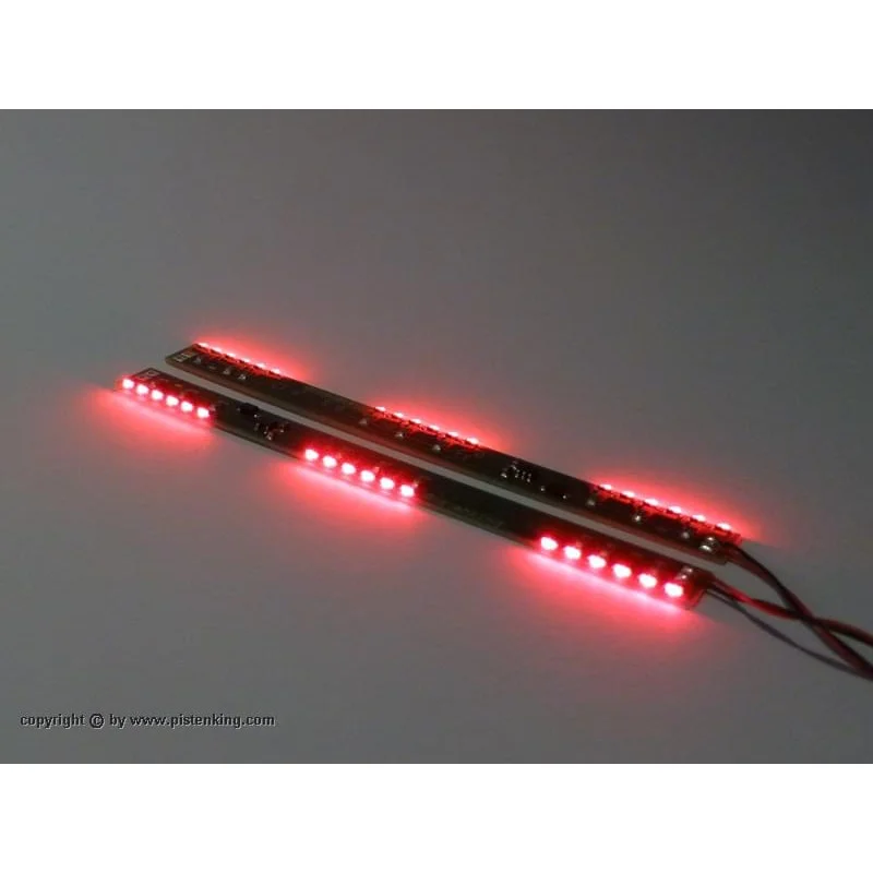 Pistenking Backfire Led Strips Rood 5x3 1 Pistenking Backfire Led Strips Rood 5x3