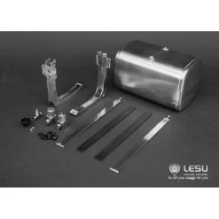 Lesu RVS Hydrauliek Tank 85mm