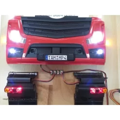 Pistenking Kingbus Set Voor Tamiya Actros