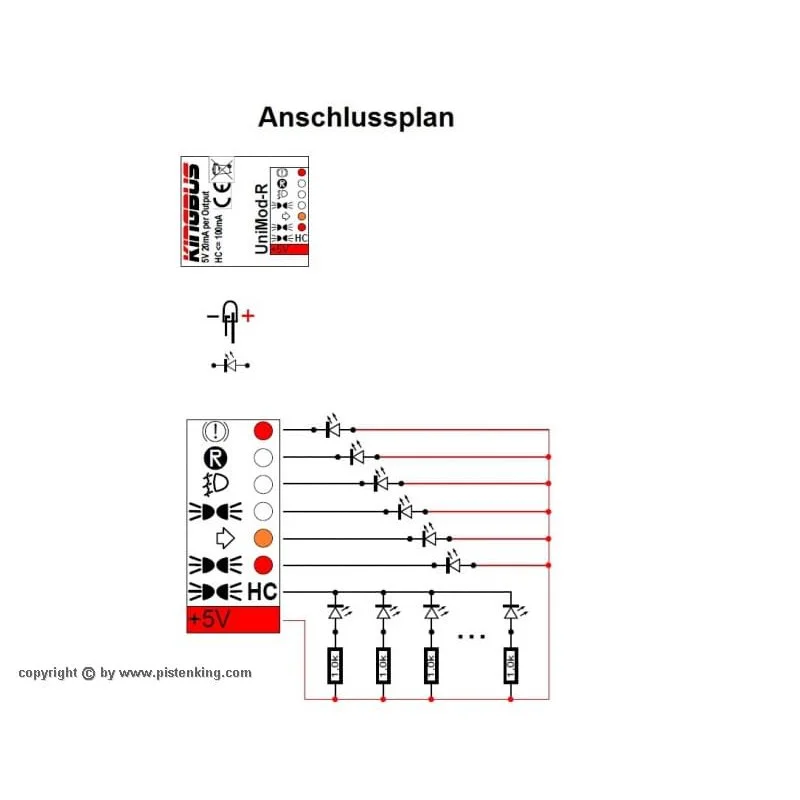 Pistenking Kingbus UniMod-R Achterlicht 2 Pistenking Kingbus UniMod-R Achterlicht - Afbeelding 2