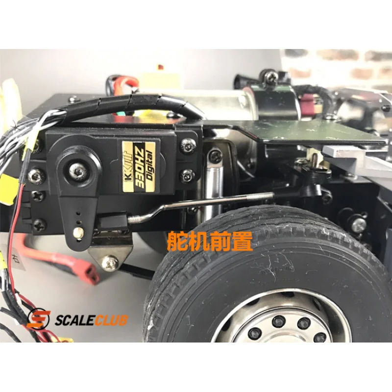 Scaleclub Bodemplaat + Binnencabine Actros (1/14) 3 Scaleclub Bodemplaat + Binnencabine Actros (1/14) - Afbeelding 3