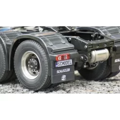 Scaleclub RVS Luchttank Met Beugel (1/14)