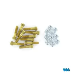 Wielbouten Messing M3x15 10st (1/8) 220264