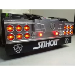 WTE Scania Achter Bumper Met 3 Kamer Achterlichten (1/14)