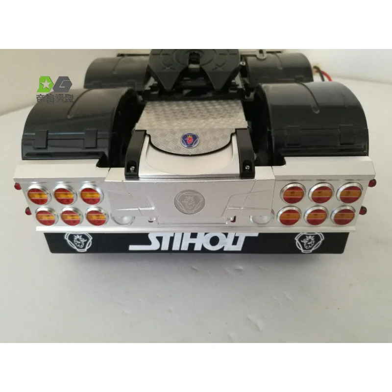 WTE Scania Achter Bumper Met 3 Kamer En Breedtelampen (1/14) 2 WTE Scania Achter Bumper Met 3 Kamer En Breedtelampen (1/14) - Afbeelding 2