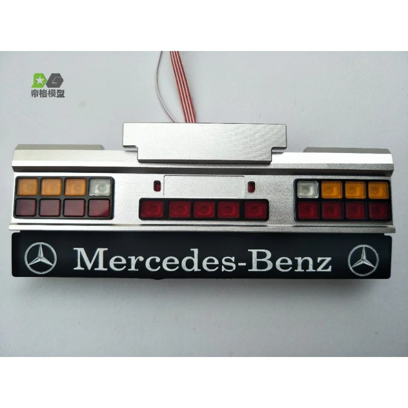 WTE Deense Achter Bumper Met Vierkante Lichten (1/14) 7 WTE Deense Achter Bumper Met Vierkante Lichten (1/14) - Afbeelding 7