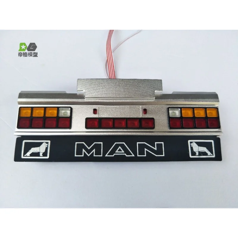 WTE Deense Achter Bumper Met Vierkante Lichten (1/14) 8 WTE Deense Achter Bumper Met Vierkante Lichten (1/14) - Afbeelding 8