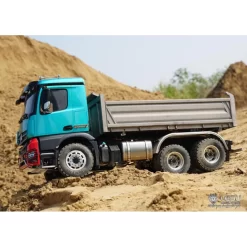 Mercedes Arocs 6x6 3-Weg Kipper Hydraulisch 1/14 -Speelgoedwinkel Voor Vrachtwagens lesu LS A0009 mercedes arocs 6x6 3 way dump truck 23 800x800w