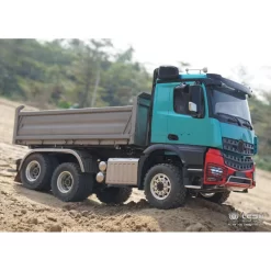 Mercedes Arocs 6x6 3-Weg Kipper Hydraulisch 1/14 -Speelgoedwinkel Voor Vrachtwagens lesu LS A0009 mercedes arocs 6x6 3 way dump truck 25 800x800w