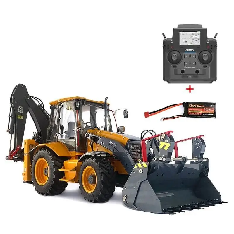 Aoue BL71 Hydraulische Graaf/Laad Combinatie 1/14 - RTR 1 Aoue BL71 Hydraulische Graaf/Laad Combinatie 1/14 - RTR