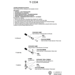 Lesu Hydrauliek Soldeer Verbinding Slang 4x2,5 Naar Buis 4x3mm -Speelgoedwinkel Voor Vrachtwagens lesu hydraulic soldering hose 4 to tube 4 y 1534 a1 3 800x800.jpg