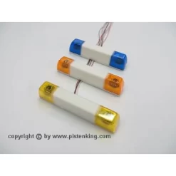 Pistenking Zwaailichtbalk Oranje Kort 2 Voudig