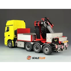 Merecdes Actros 8x8 Chassis Met Gestuurde Achteras 1/14 -Speelgoedwinkel Voor Vrachtwagens scaleclub ACT88 F1650 1 mercedes actros 8x8 fassi f1650 7 800x800w