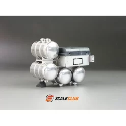 Accubak Met Luchttanks Voor Scania 1/14 -Speelgoedwinkel Voor Vrachtwagens scaleclub DCHQG SC 2 batterybox with airtanks scania 3 800x800w