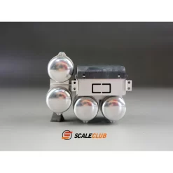 Accubak Met Luchttanks Voor Scania 1/14 -Speelgoedwinkel Voor Vrachtwagens scaleclub DCHQG SC 2 batterybox with airtanks scania 7 800x800w