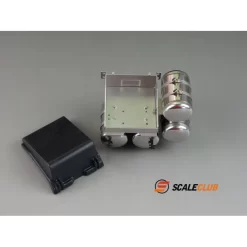 Accubak Met Luchttanks Voor Scania 1/14 -Speelgoedwinkel Voor Vrachtwagens scaleclub DCHQG SC 2 batterybox with airtanks scania 8 800x800w