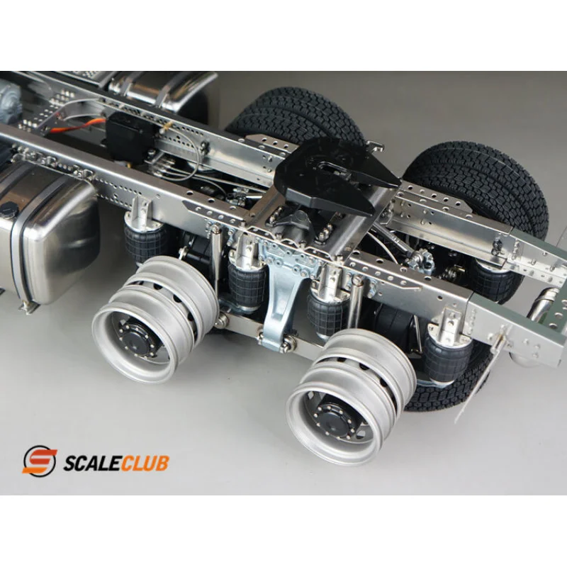 Mercedes Benz Actros 6x4/6x6 Chassis 1/14 3 Mercedes Benz Actros 6x4/6x6 Chassis 1/14 - Afbeelding 3