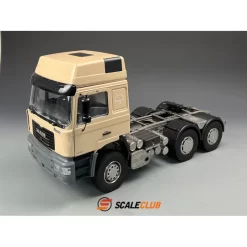 MAN F2000 Metalen 6x6 Chassis Met Cabine 1/14