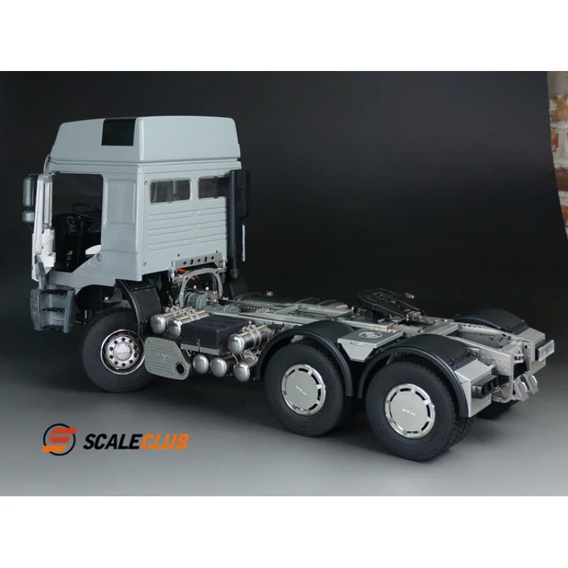 MAN F2000 Metalen 6x6 Chassis Met Cabine 1/14 7 MAN F2000 Metalen 6x6 Chassis Met Cabine 1/14 - Afbeelding 7