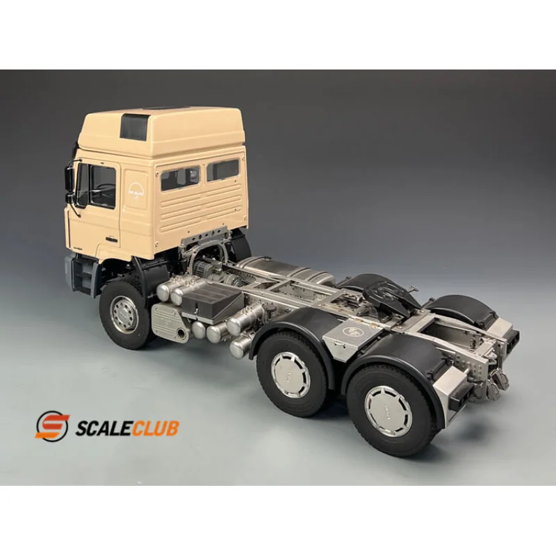 MAN F2000 Metalen 6x6 Chassis Met Cabine 1/14 10 MAN F2000 Metalen 6x6 Chassis Met Cabine 1/14 - Afbeelding 10