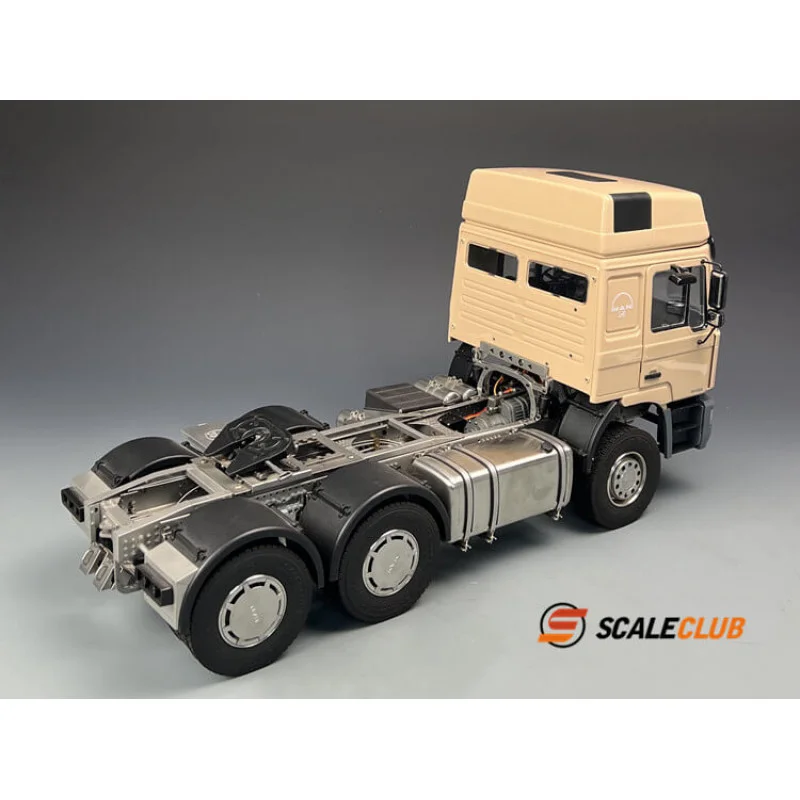 MAN F2000 Metalen 6x6 Chassis Met Cabine 1/14 5 MAN F2000 Metalen 6x6 Chassis Met Cabine 1/14 - Afbeelding 5