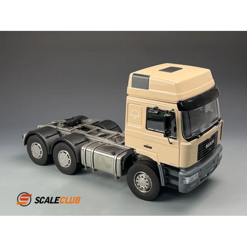 MAN F2000 Metalen 6x6 Chassis Met Cabine 1/14 4 MAN F2000 Metalen 6x6 Chassis Met Cabine 1/14 - Afbeelding 4