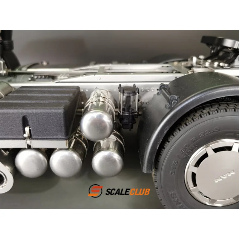 MAN F2000 Metalen 6x6 Chassis Met Cabine 1/14 18 MAN F2000 Metalen 6x6 Chassis Met Cabine 1/14 - Afbeelding 18