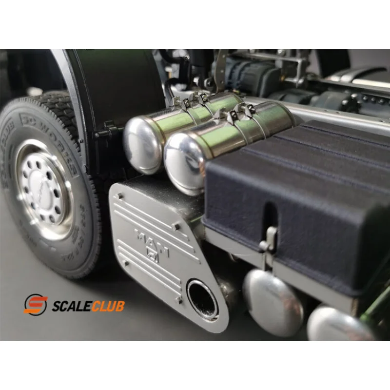 MAN F2000 Metalen 6x6 Chassis Met Cabine 1/14 15 MAN F2000 Metalen 6x6 Chassis Met Cabine 1/14 - Afbeelding 15