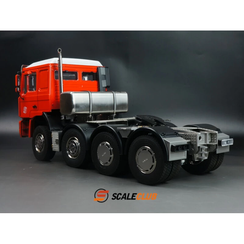 MAN F2000 Metalen 8x4 Chassis Met Cabine 1/14 2 MAN F2000 Metalen 8x4 Chassis Met Cabine 1/14 - Afbeelding 2