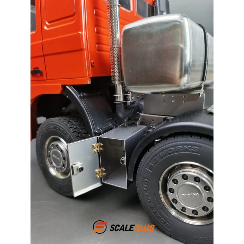 MAN F2000 Metalen 8x4 Chassis Met Cabine 1/14 12 MAN F2000 Metalen 8x4 Chassis Met Cabine 1/14 - Afbeelding 12