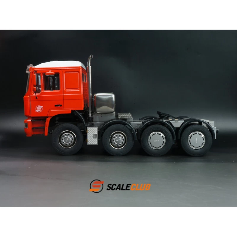 MAN F2000 Metalen 8x4 Chassis Met Cabine 1/14 6 MAN F2000 Metalen 8x4 Chassis Met Cabine 1/14 - Afbeelding 6