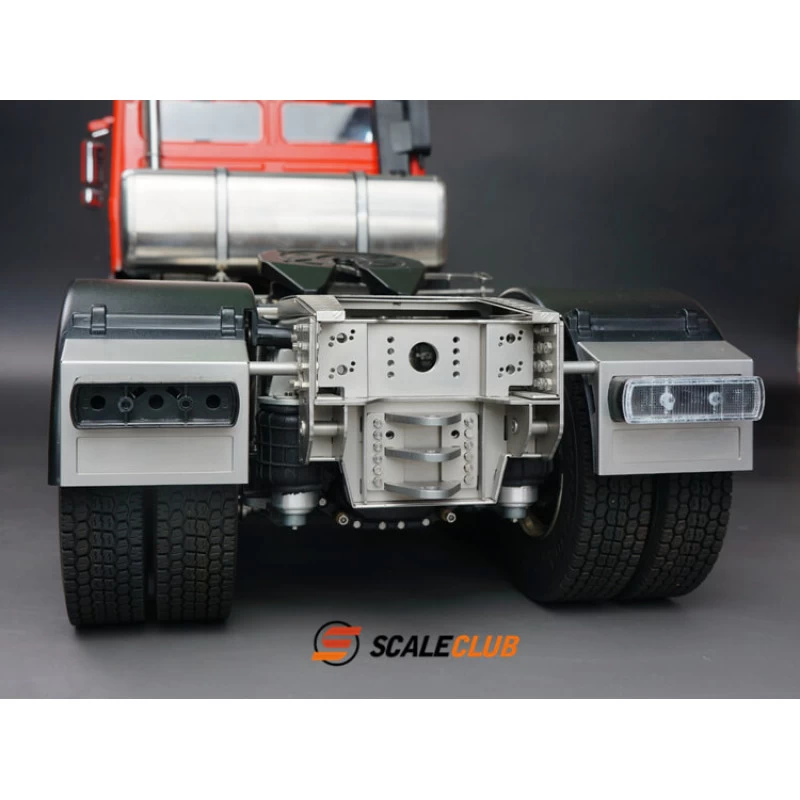 MAN F2000 Metalen 8x4 Chassis Met Cabine 1/14 8 MAN F2000 Metalen 8x4 Chassis Met Cabine 1/14 - Afbeelding 8