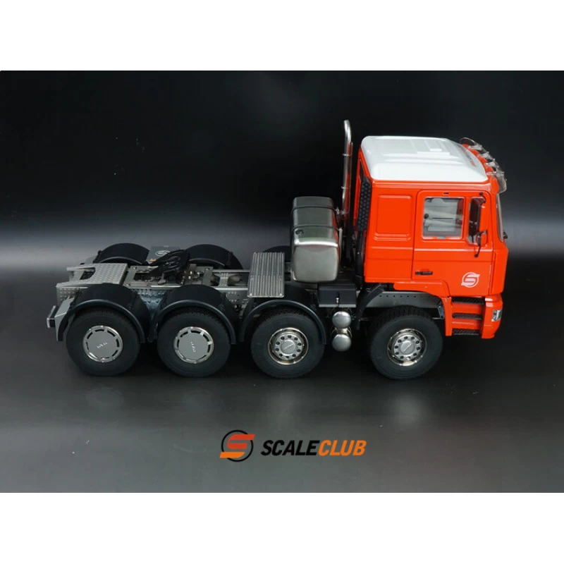 MAN F2000 Metalen 8x4 Chassis Met Cabine 1/14 4 MAN F2000 Metalen 8x4 Chassis Met Cabine 1/14 - Afbeelding 4