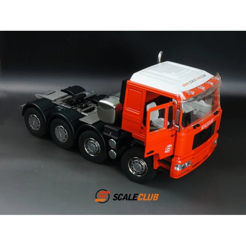 MAN F2000 Metalen 8x4 Chassis Met Cabine 1/14 3 MAN F2000 Metalen 8x4 Chassis Met Cabine 1/14 - Afbeelding 3