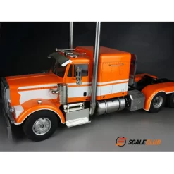 RVS Brandstofstank USA Stijl 109mm 1/14 -Speelgoedwinkel Voor Vrachtwagens scaleclub TANKY TY 1 stainless fuel tank usa style 1 14 4 800x800w