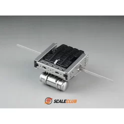 Chassis Eindstuk Accubak Met Luchttank 1/14 -Speelgoedwinkel Voor Vrachtwagens scaleclub WL BZ 1 frame end batterybox airtank 1 14 3 800x800w
