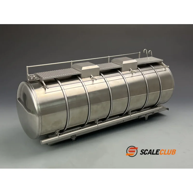 RVS Tankopbouw Voor F1650 8x8 Chassis 1/14 2 RVS Tankopbouw Voor F1650 8x8 Chassis 1/14 - Afbeelding 2