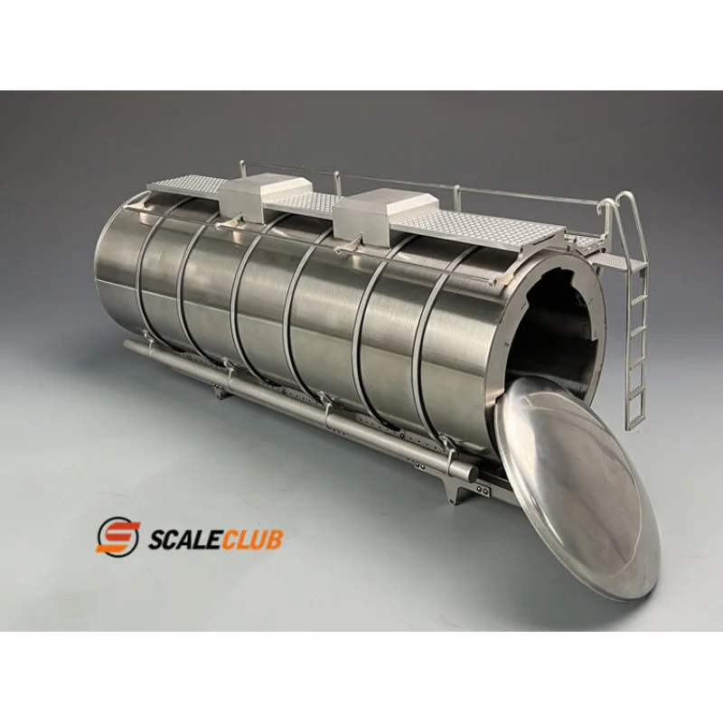 RVS Tankopbouw Voor F1650 8x8 Chassis 1/14 3 RVS Tankopbouw Voor F1650 8x8 Chassis 1/14 - Afbeelding 3