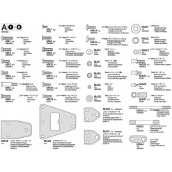 Tamiya Volvo FH16 Metalen Onderdelen (A/19403642)