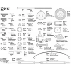 Tamiya Volvo FH16 Metalen Onderdelen (C/19403643)
