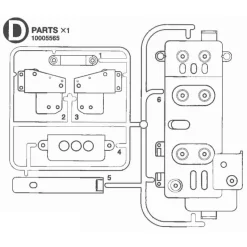 Tamiya Accuhouder (D / 0005565) 1/14