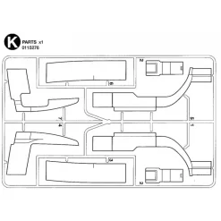 Tamiya Volvo FH12 Spoilers (K / 0115276) 1/14