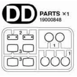 Tamiya Mercedes Actros 3363 Lenzen (DD / 19000848) 1/14