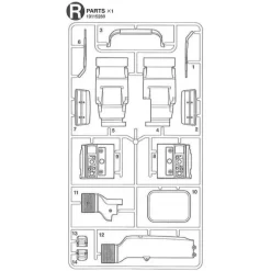 Tamiya MAN TGX Spatborden En Diverse (R / 19115280) 1/14