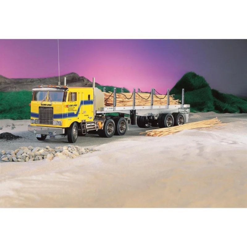 Tamiya Flatbed Trailer 56306 2 Tamiya Flatbed Trailer 56306 - Afbeelding 2