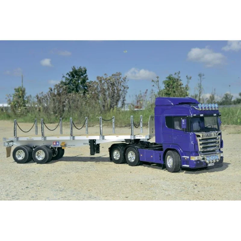 Tamiya Flatbed Trailer 56306 3 Tamiya Flatbed Trailer 56306 - Afbeelding 3