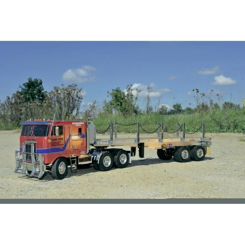 Tamiya Flatbed Trailer 56306 5 Tamiya Flatbed Trailer 56306 - Afbeelding 5