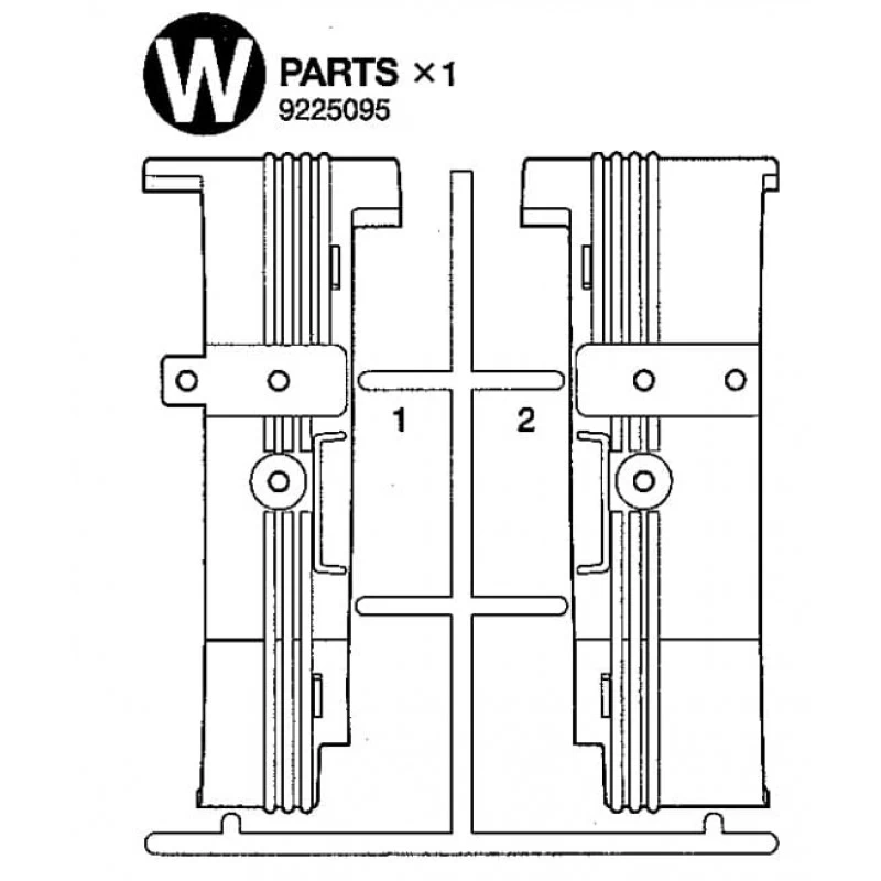Tamiya Scania Binnen Spatborden Voor (W / 9225095) 1/14 1 Tamiya Scania Binnen Spatborden Voor (W / 9225095) 1/14