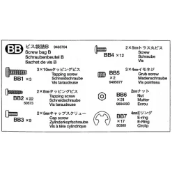 Tamiya Scania R470 Schroeven BB (9465704) 1/14